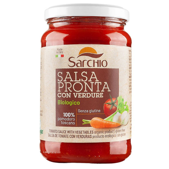 Salsa de Tomate con Verduras Bio 340g - Delicatessin