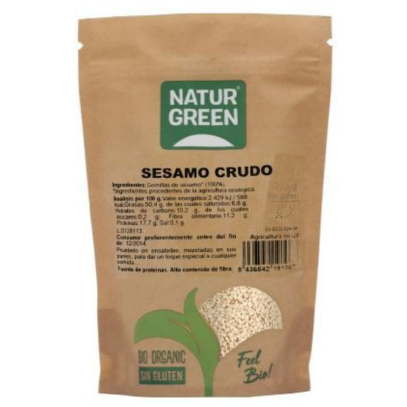 Semillas de Sésamo Crudo Bio 450g - Delicatessin