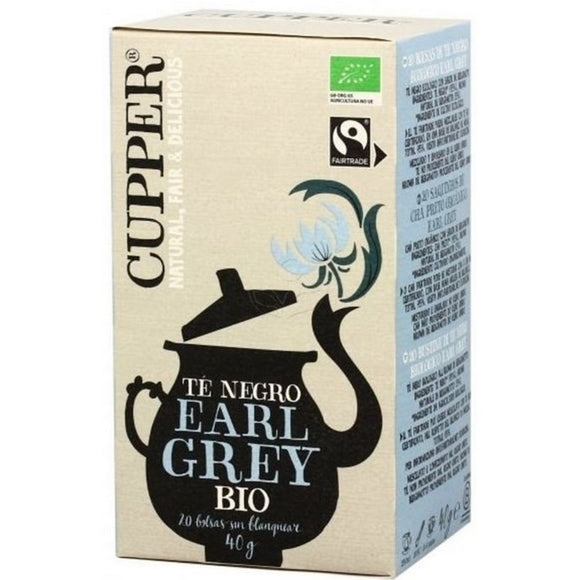 Té Earl Grey Bio Fairtrade 40g (20tb) - Delicatessin