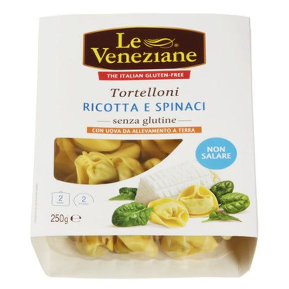 Tortelloni con Ricotta y Espinacas Sin Gluten 250g - Delicatessin
