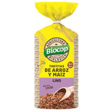 Tortitas de Arroz y Maíz con Lino Sin Gluten Bio 200g - Delicatessin