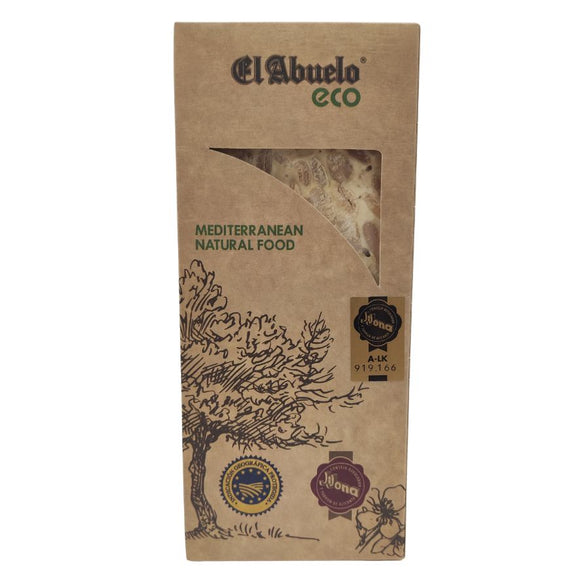 Turrón de Alicante Almendra Duro Sin Gluten Bio 200g - Delicatessin