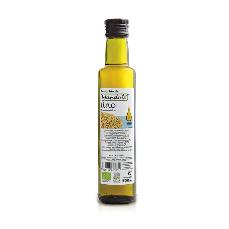 Aceite de Lino Dorado Bio 500ml