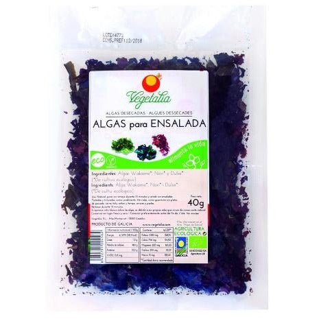 Algas para Ensalada Bio 50g - Delicatessin