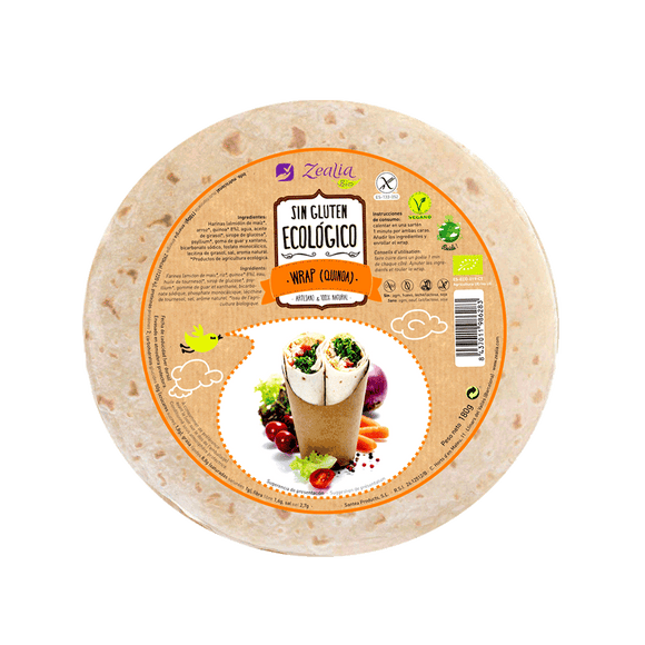Wrap de Quinoa Sin Gluten Bio 180g - Delicatessin