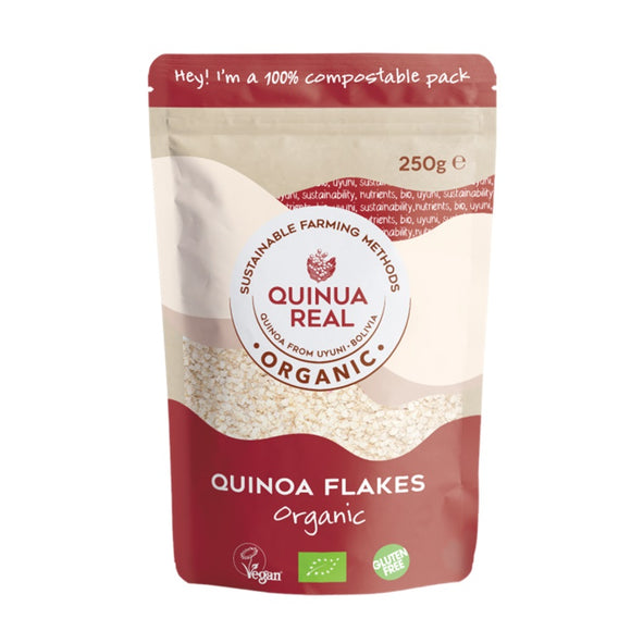 Copos de Quinoa Real Bio Fairtrade 250g - Delicatessin