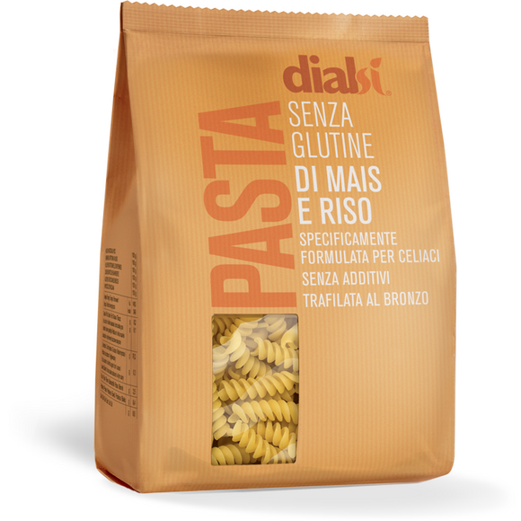 Fusilli de Maíz y Arroz Sin Gluten 400g - Delicatessin