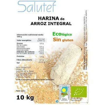 Harina de Arroz Integral Bio 10kg - Delicatessin