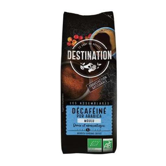Café Descafeinado Suave 100% Arábica Molido Bio 250g - Delicatessin