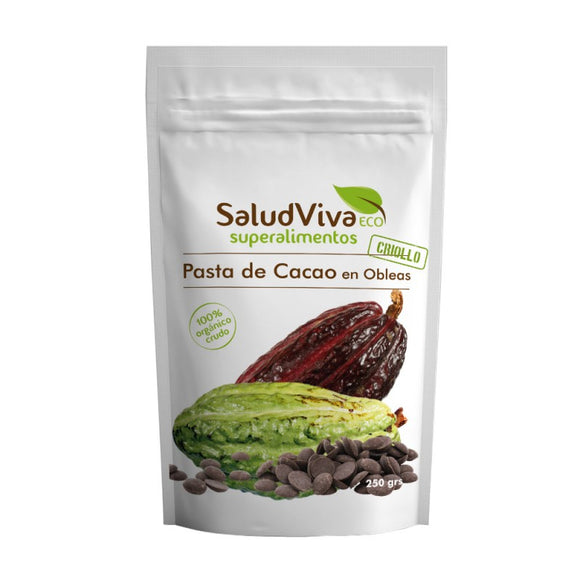 Pasta de Cacao en Obleas Bio 250g - Delicatessin