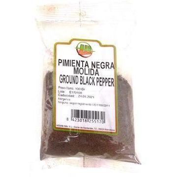 Pimienta Negra Molida 900g - Delicatessin